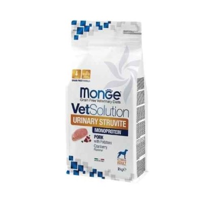Monge Vet Solution Dog Monoprotein Urinary Struvite 2kg