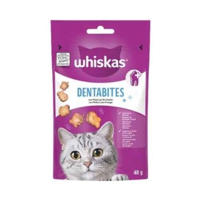 Whiskas Temptations Snack per Gatti Dentabites Dentali 40g