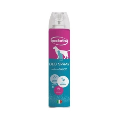Inodorina Deo Spray Deodorante per Cani Profumo Talco 300ml