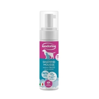 Inodorina Shampoo a Secco Mousse No Gas Profumo Talco 250ml