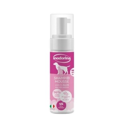Inodorina Shampoo a Secco Mousse No Gas Profumo Aloe Vera 250ml