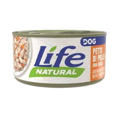 Life Dog Natural Petto di Pollo con Zucca 90g