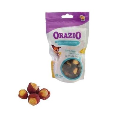 Orazio Snack Naturali per Cani Tuorlo d'Uovo con Salmone