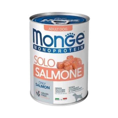 Monge Dog Patè Monoproteico SOLO Salmone 400g