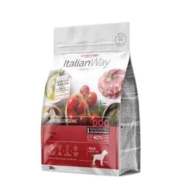 Italian Way Cane Sensitive Hypoallergenic Adult Medium Maxi Manzo 12kg