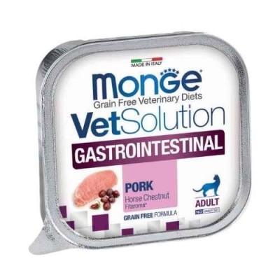 Monge Vet Solution Cat Gatrontestinal Vaschetta 100gr