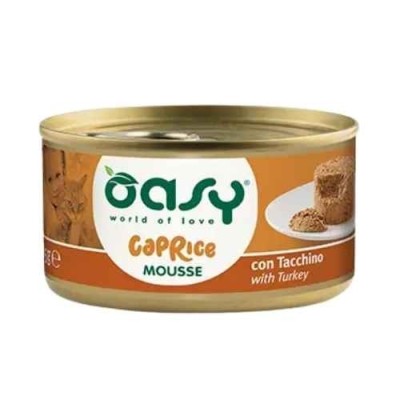 Oasy Cat Caprice Mousse con Tacchino 85 g