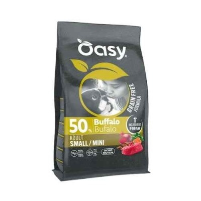 Oasy Dog Grain Free Adult Small e Mini Bufalo 2kg