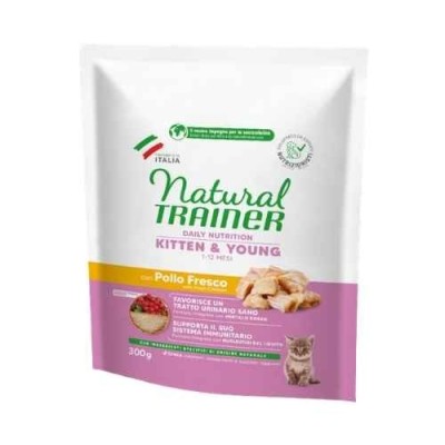 Natural Trainer Kitten con Pollo Fresco 300 gr