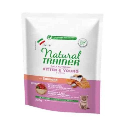Natural Trainer Kitten con Salmone 300 gr