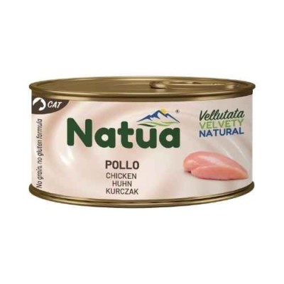 Natua Gatto Natural Vellutata Complementare Pollo Lattina 85g