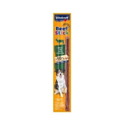 Vitakraft Beef Stick Snack per Cani con Selvaggina