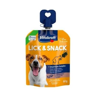 Vitakraft Lick&Snack Snack per Cani Gusto Fegato 60g