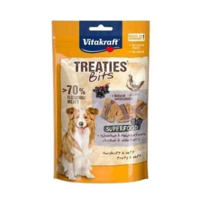 Vitakraft  Treaties Bits Superfood Snack per Cani Gusto Pollo 120g