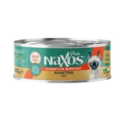 Naxos Gatto Sterilight Digestive Monoprotein Paté Anatra 85g
