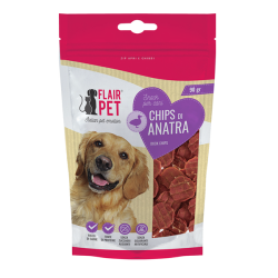 Flair Pet Snack Naturali Chips di Anatra 90 g