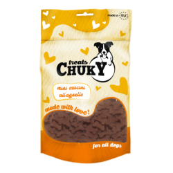 Chuky Treat Snack per Cani Mini Ossicini con Agnello 100g