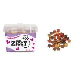Ziggy Treats Snack per Gatti Mix Stelline 140 g