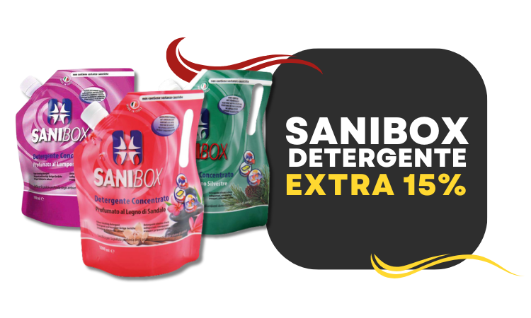 Sanibox Detergente Muschio Bianco